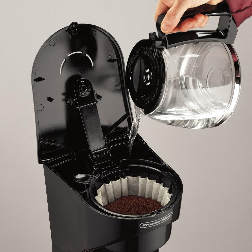 12 Cup Drip Coffee Maker (black) - Model 43502