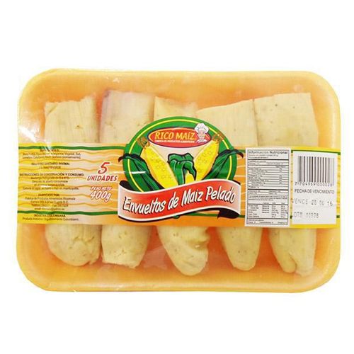 Envuelto De Maiz Pelado