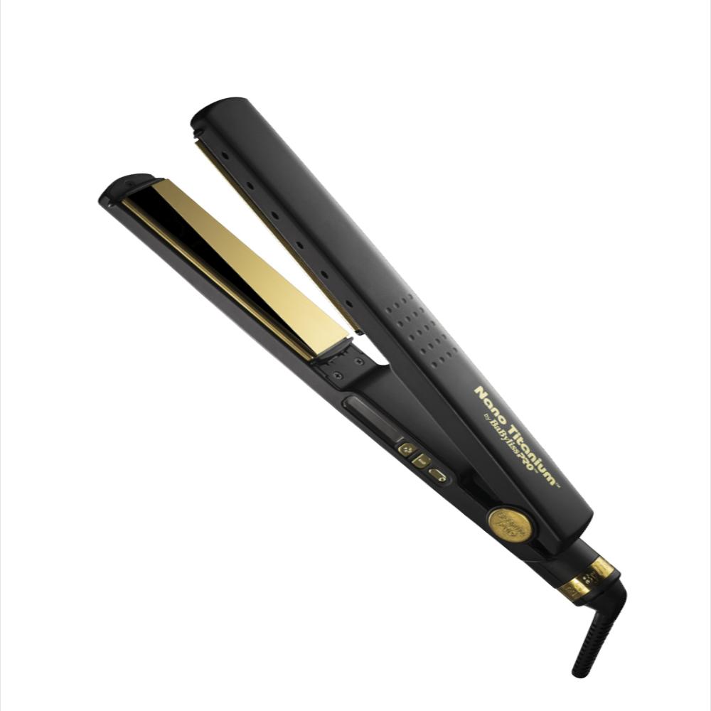 Plancha Cabello Babyliss Pro Black Gold Nano Titan | Carulla