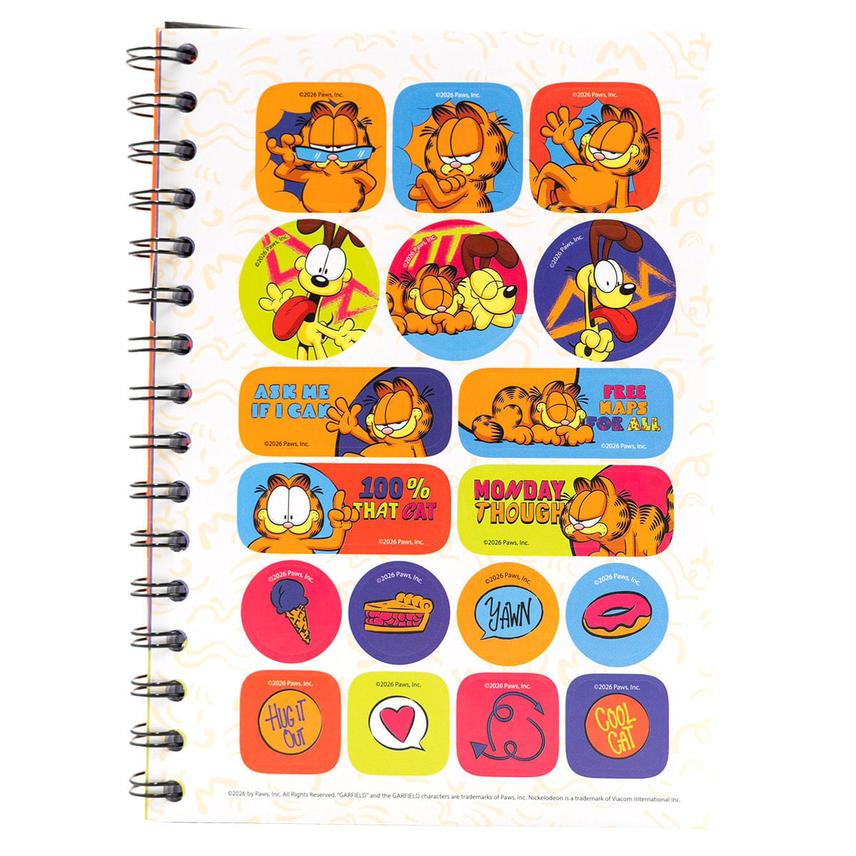Cuaderno Rubber Garfield & Friends img #2