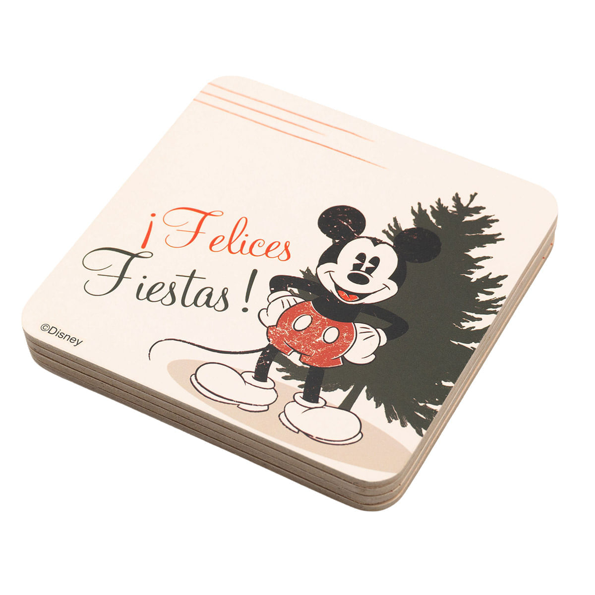 Portavasos Mickey Mouse Classic Navidad img #2