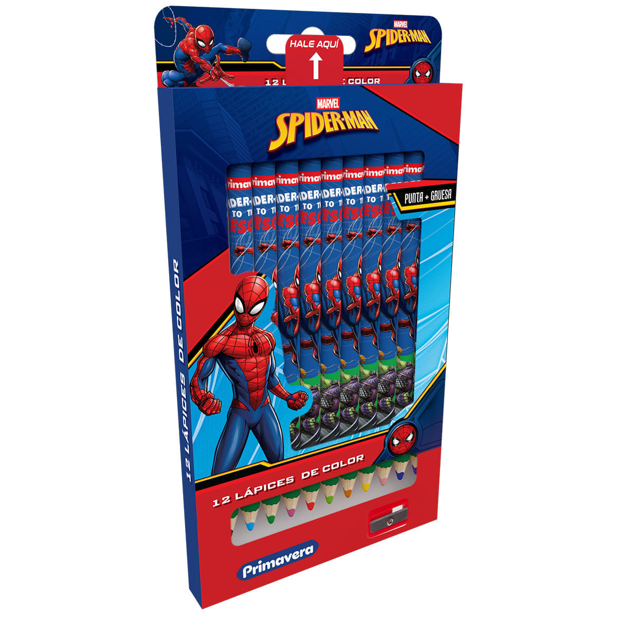 Colores  Spiderman Niño X 12 img #1