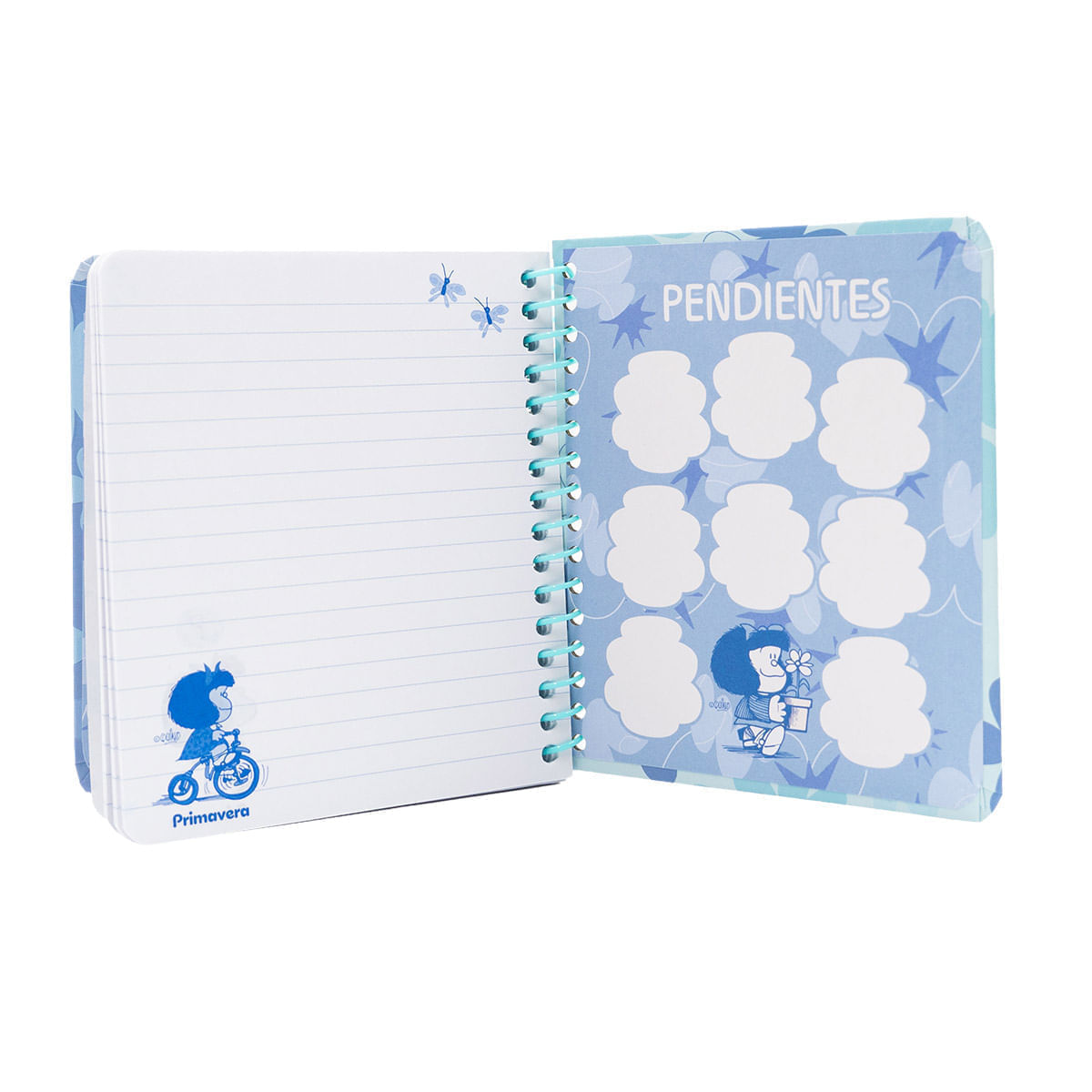 Cuaderno Espiral Cuadrado  Mafalda y Amigos img #4