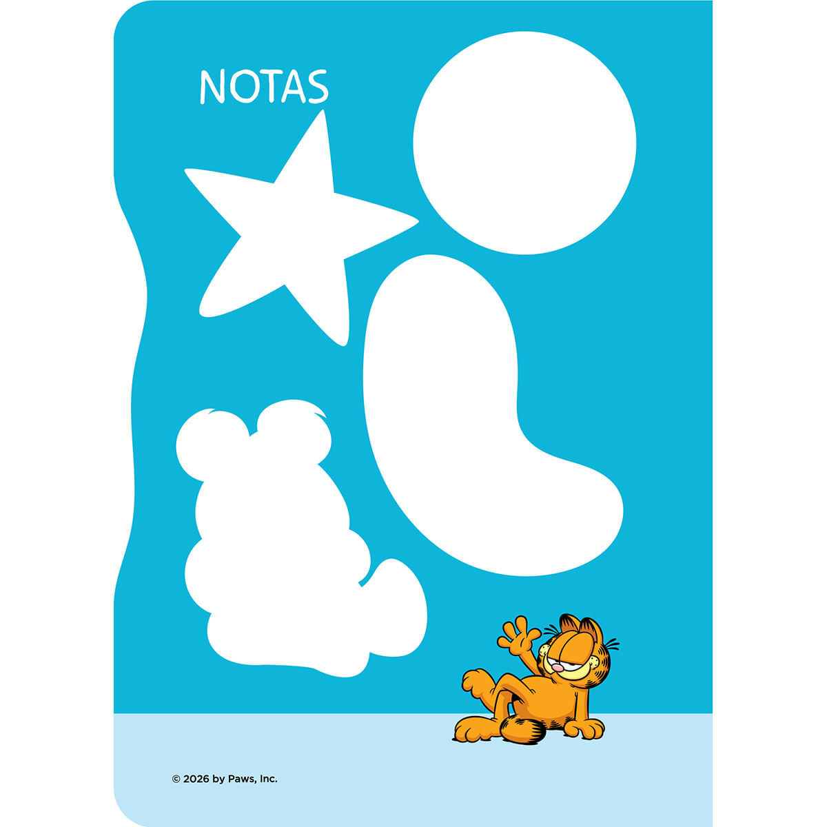 Cuaderno con Forma Garfield Sonrisa img #2