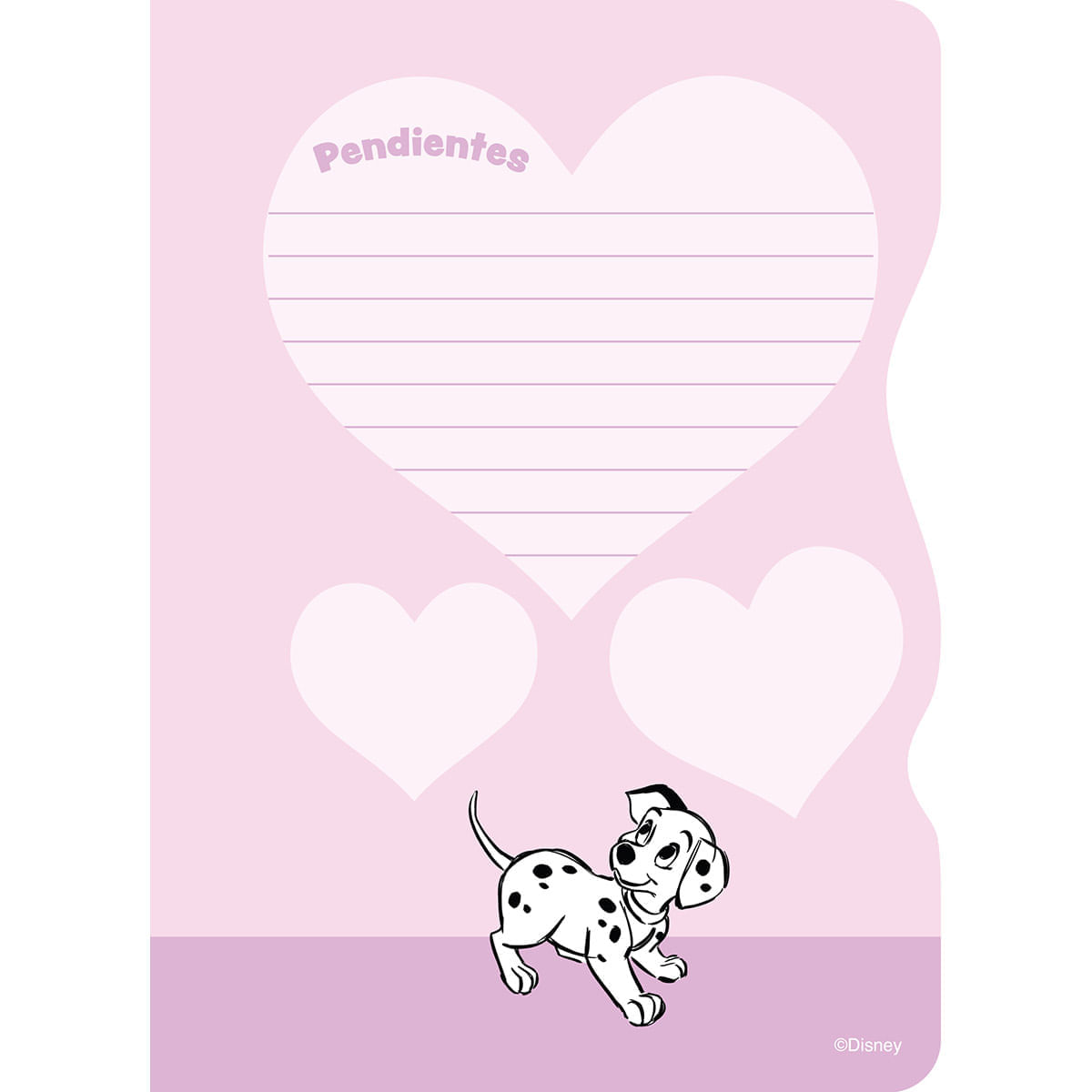 Cuaderno con Forma  101 Dálmatas img #4