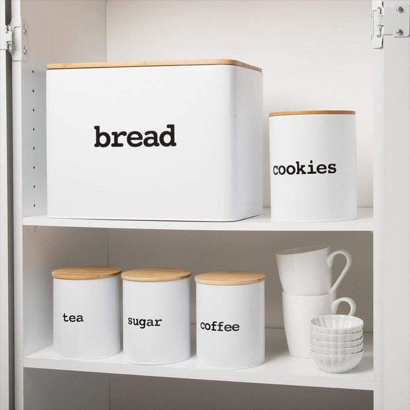 Caja De Pan Extra Grande Y Juego De Botes De Cocin | Carulla - carulla.com