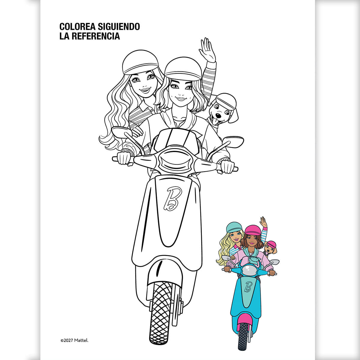 Cuaderno Cosido  Barbie Good Times Great Friends img #6