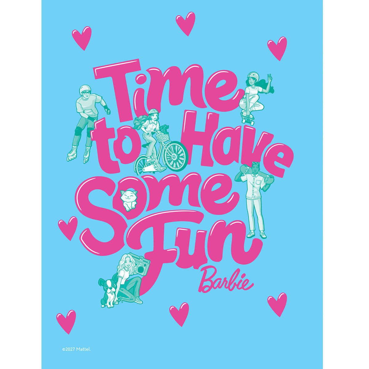 Cuaderno Cosido  Barbie Pets img #12