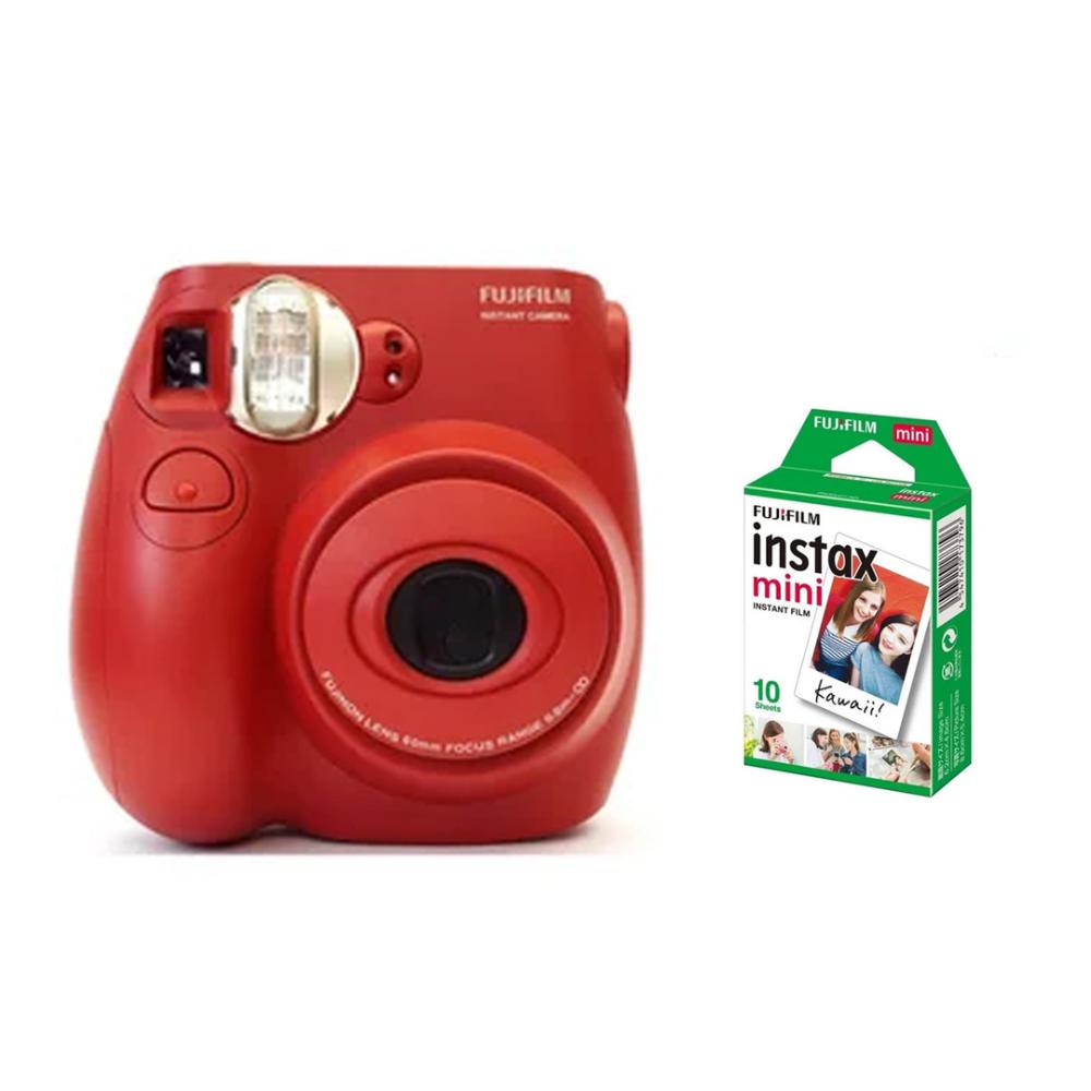 Cámara Instax Mini 7S Red Blister Carulla