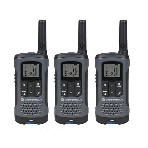 Radios Walkie Talkies Motorola T200tp Pack 3 Recargables
