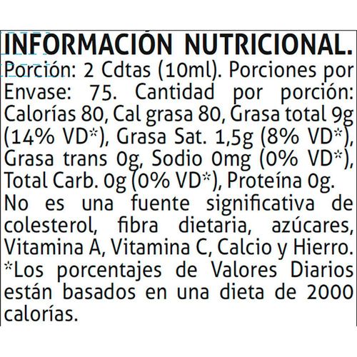 ACEITE DE OLIVA EXTRAVIRGEN CARBONELL MARCA EXCLUSIVA 750 ml
