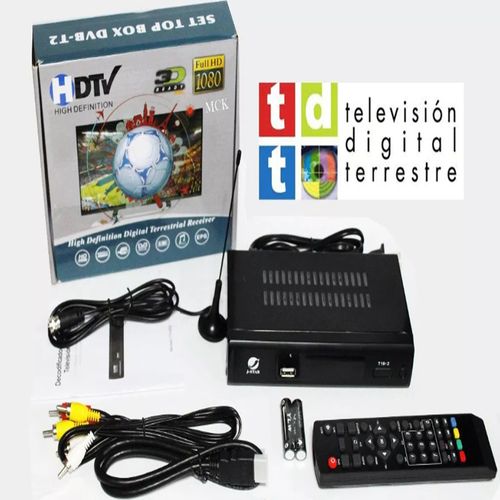 Tv Digital Dvb T2 + Antena + Hdmi