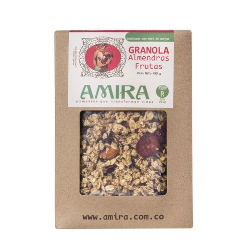 Granola almendras frutas AMIRA 450 gr
