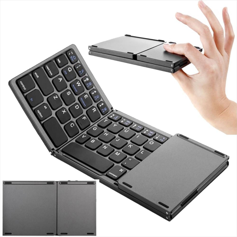 Mini Teclado Touchpad Bluetooth Plegable Portátil Carulla 4034