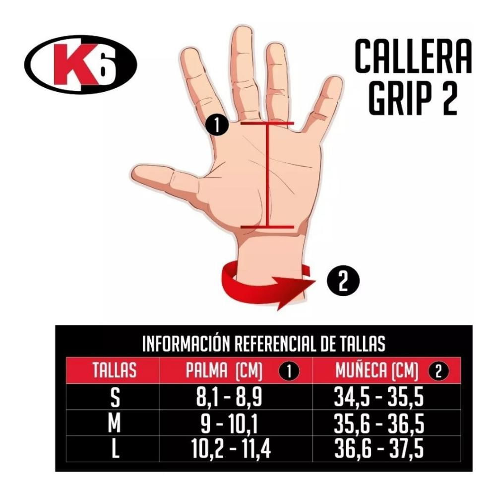 Callera en Cuero para Pesas Crossfit Gimnasio