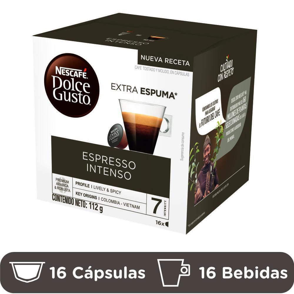 Capsulas Cafe Expresso Intenso Nescafe Dolce Gusto 336