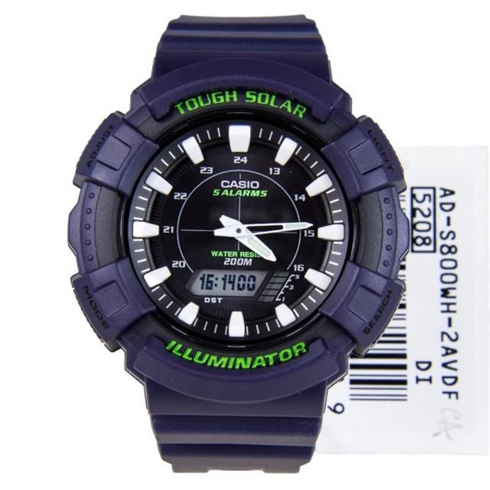 casio tough solar adjust time