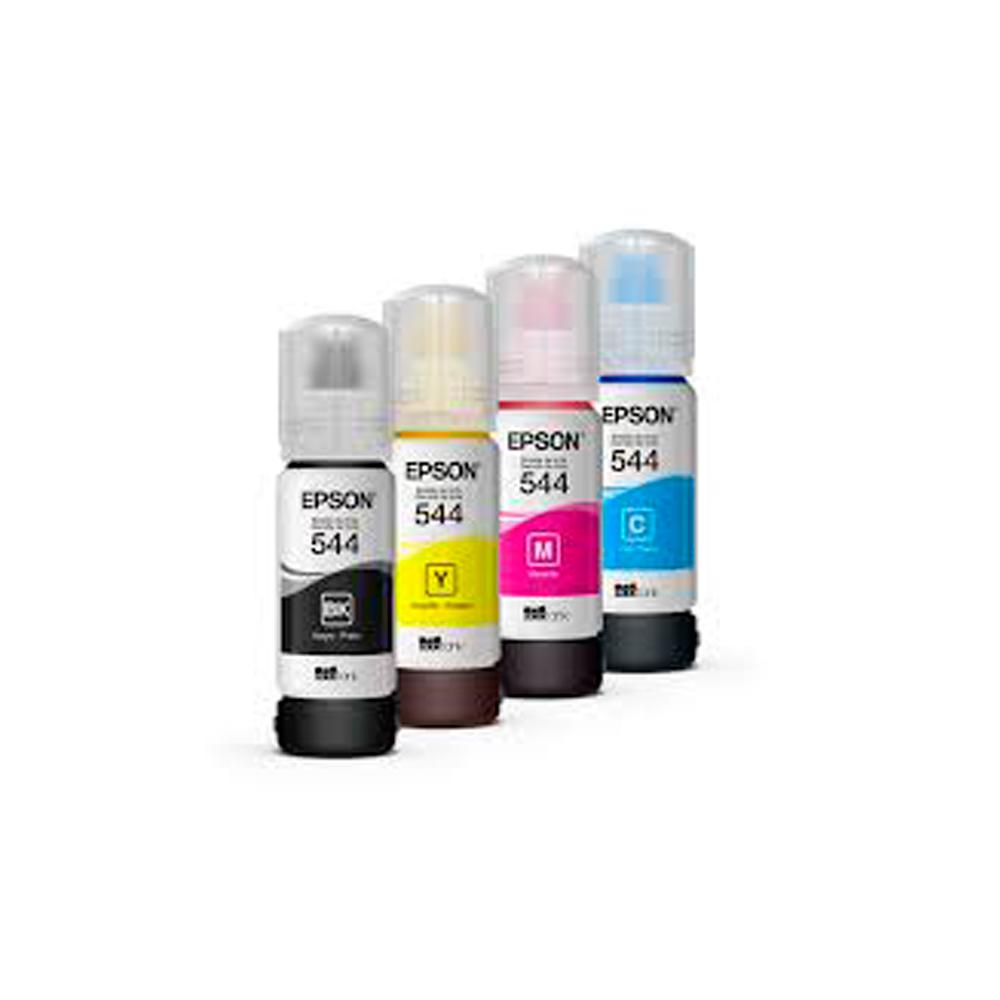 Kit De Tinta Epson 544 Para L3110 L3150 Bolsa Carulla 7867