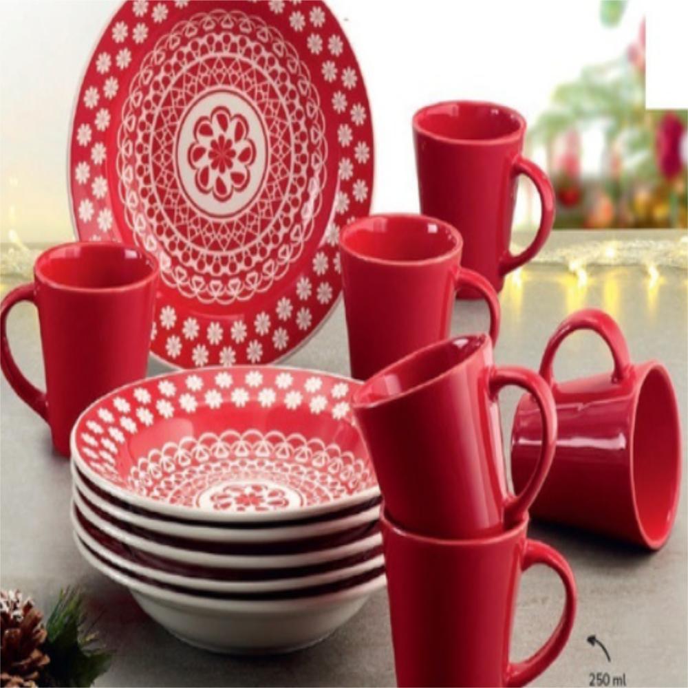 Set X 6 Platos Belia 6 Mugs Carulla