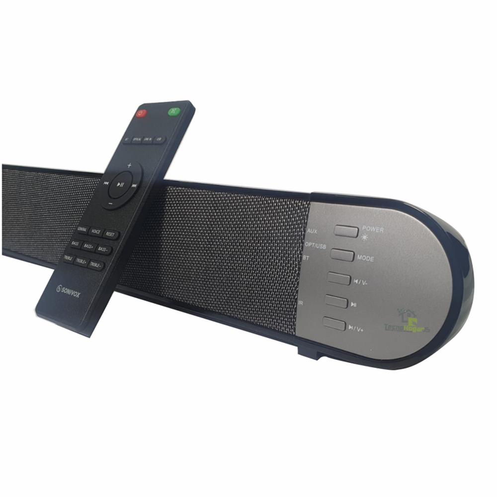 Barra de Sonido Ngs Wireless Soundbar 40 W Bluetooth Optica / Aux / Usb con  Mando. Altavoces . La Superpapelería