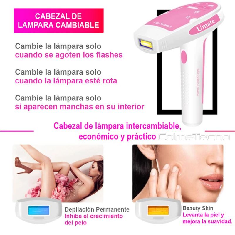 Depiladora Laser Ipl Depilacion Permanente 300.000 Carulla