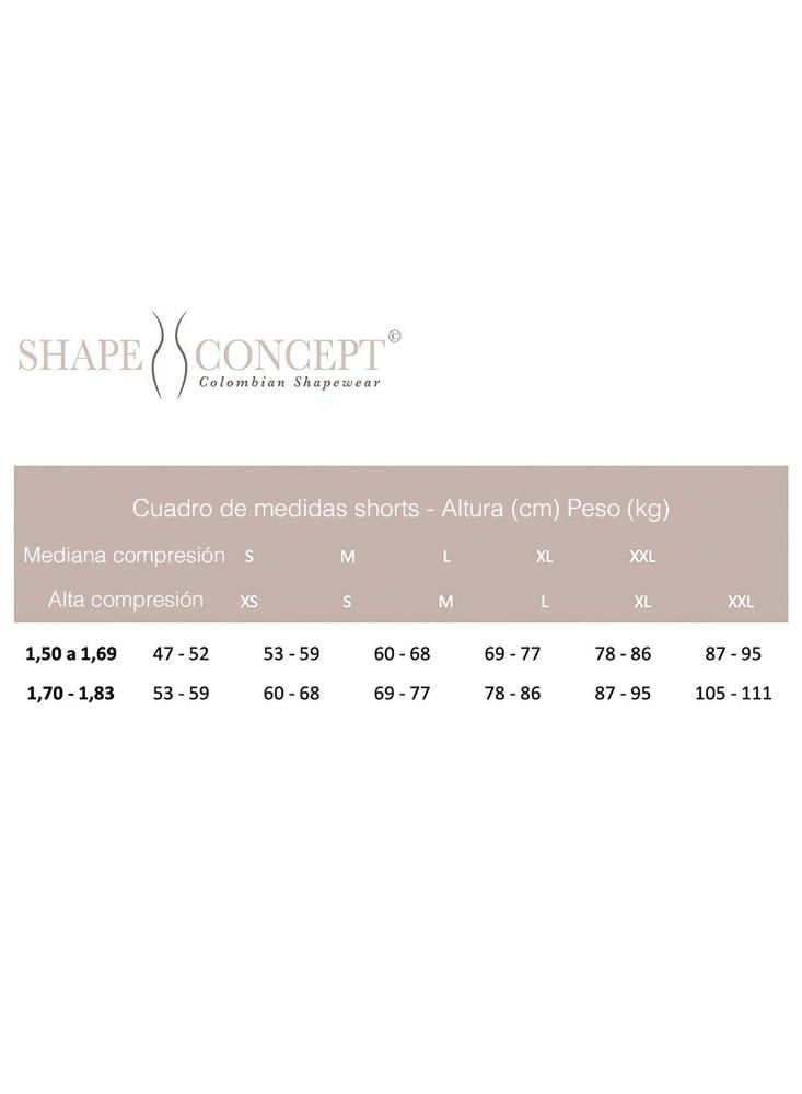 SHORTS FAJAS LEVANTA GLÚTEOS– ShapeConcept