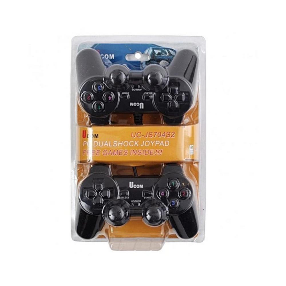 Kit Control De Juegos Gamepad Usb 2x1 Análogo Y D Carulla 6848