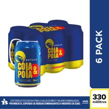 Refajo lata 6 und COLA Y POLA 330 ml