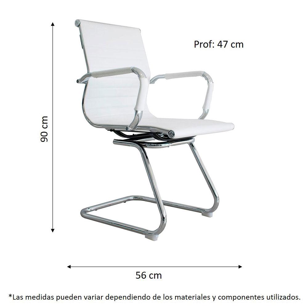 Silla Plata Blanco img #2