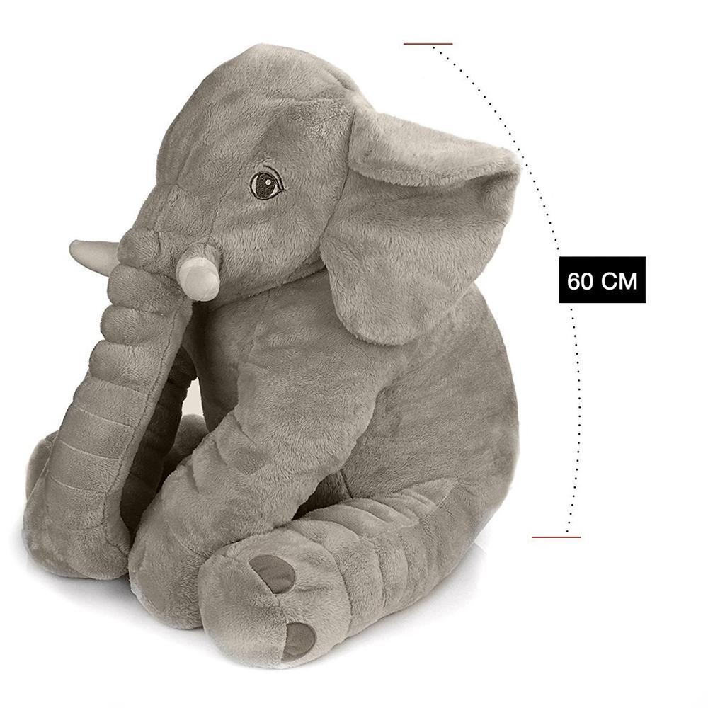 Peluche Elefante Almohada Bebe Gigante 60cm