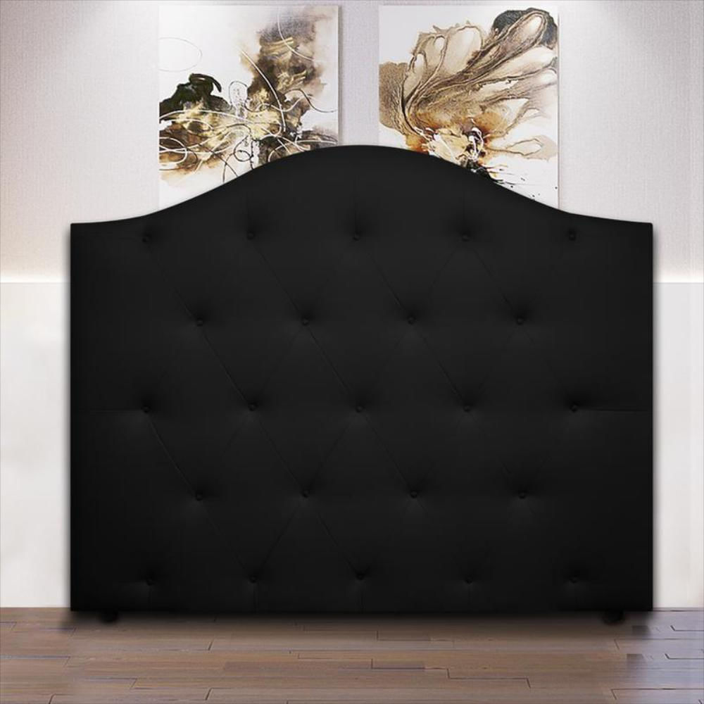 Cabecero Magic Class Round 140X120 Microfibra Negro img #1