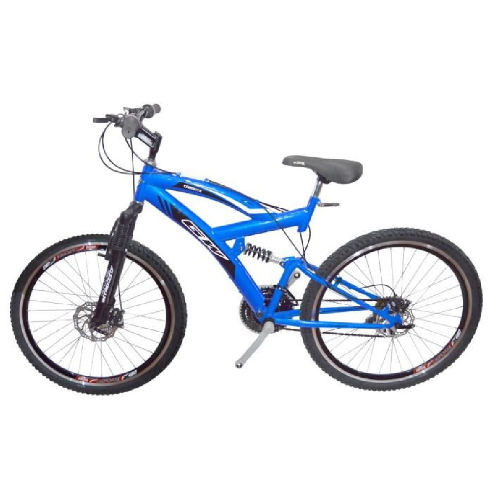 Bicicleta Gw Caronte 26 D Pared 18 Vel N. Azul Carulla