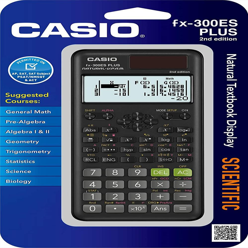 Calculadora Casio Fx300es Plus 2Da Edición Negro Carulla