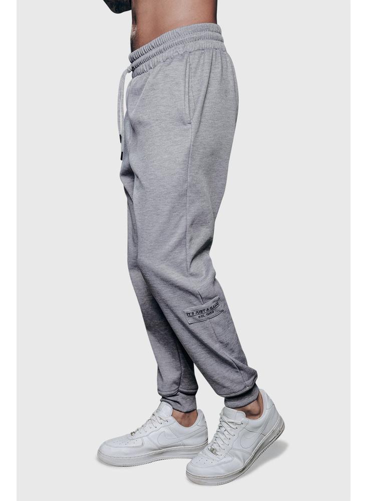 Jogger gris online claro