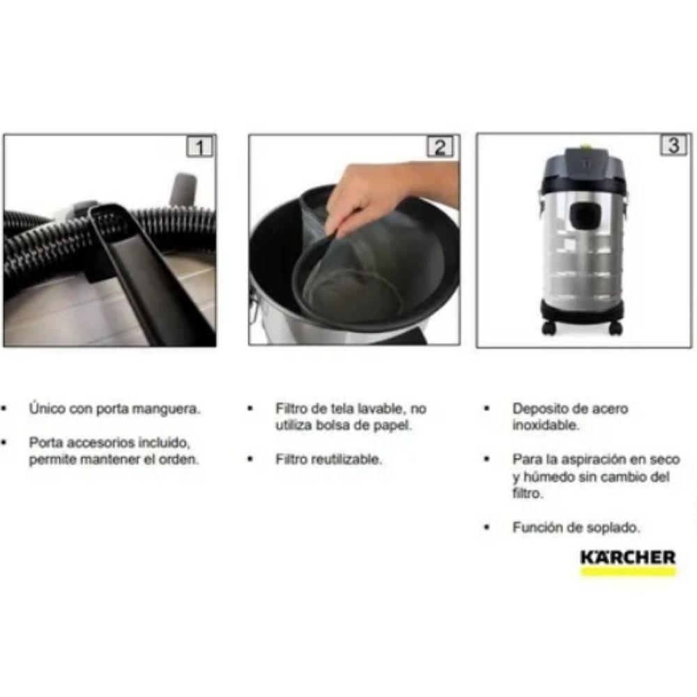 Bolsa de Filtro reutilizable para aspiradora Kärcher - Kärcher