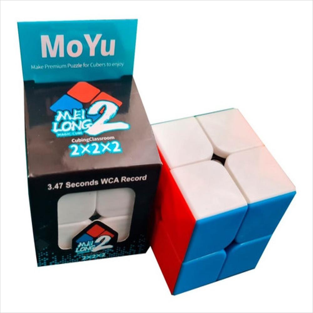 Meilong Cubo Rubik 2x2 Moyu Profesional Mofangjiao Carulla 8394