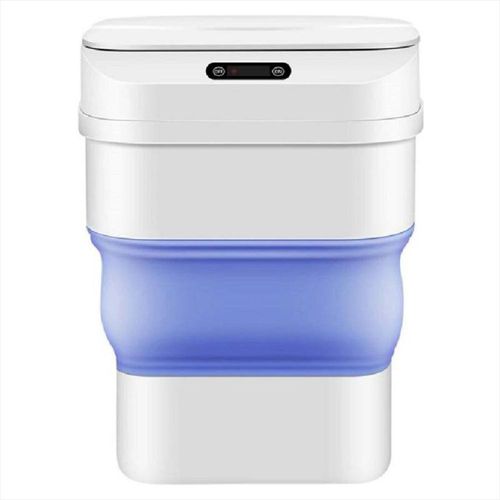 Papelera Con Sensor Inteligente Plegable De Silicona.