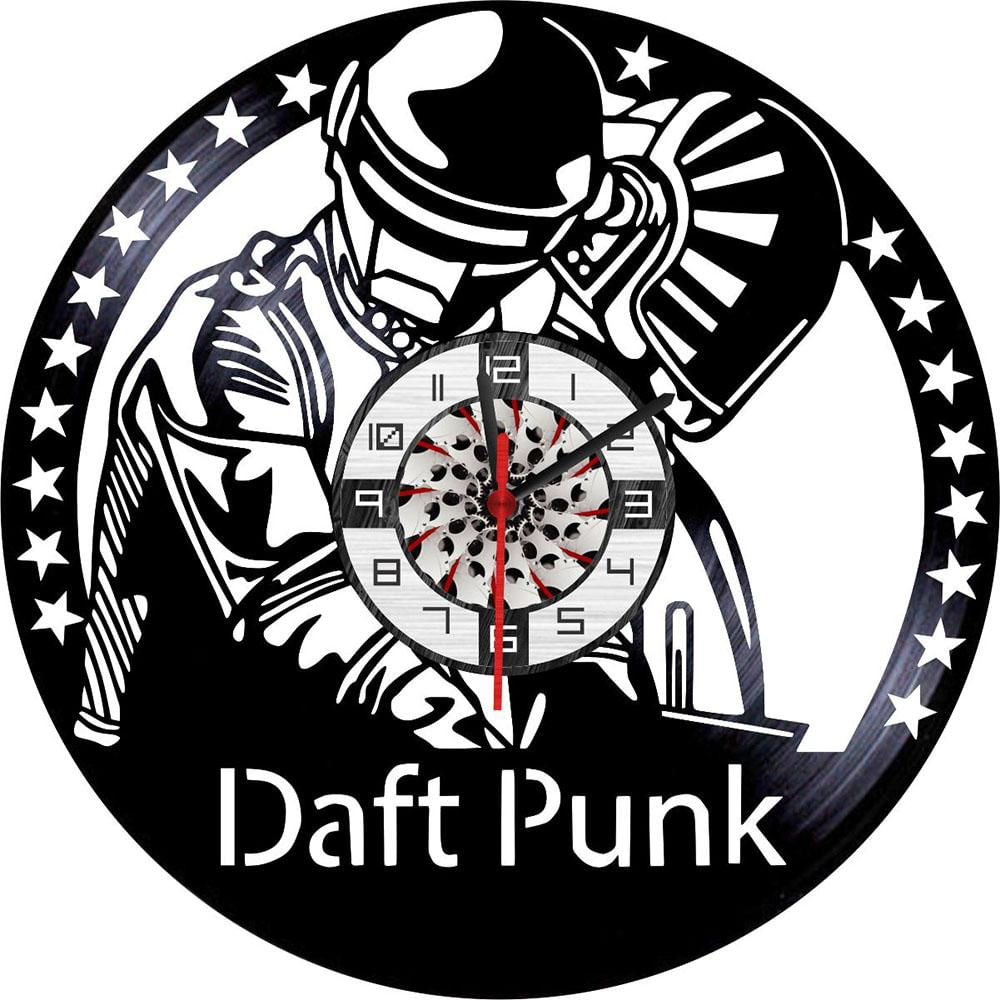 Reloj En Vinilo Lp/ Vinyl Clock Daft Punk