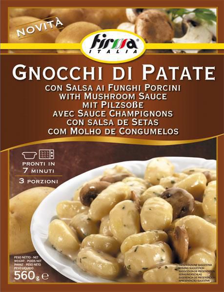Gnocchi Patata Salsa Seta FIRMA ITALIA 560 gr