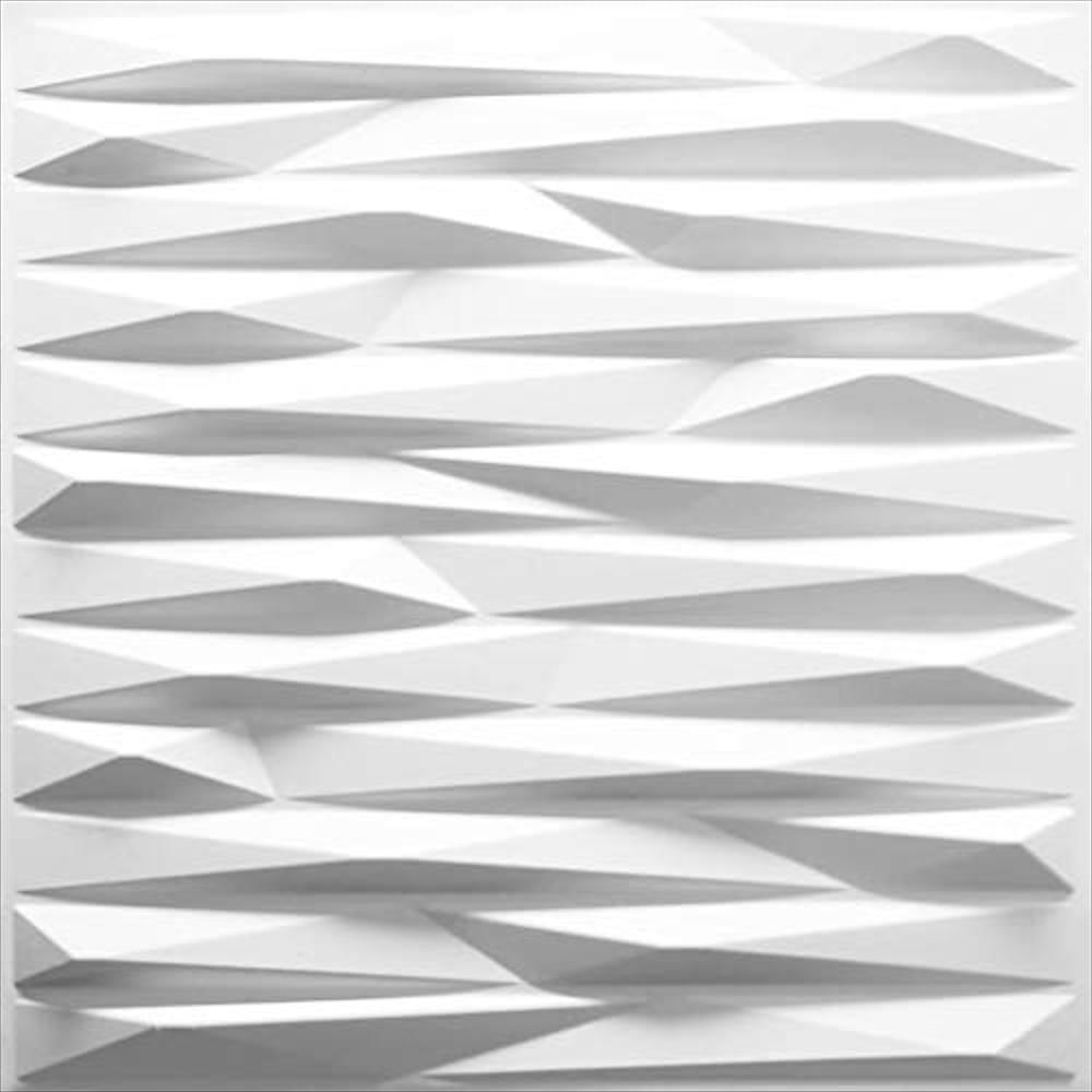 Panel Pared 3D Pvc Cubos X Mt2 (4 Piezas De 50Cm X 50Cm)