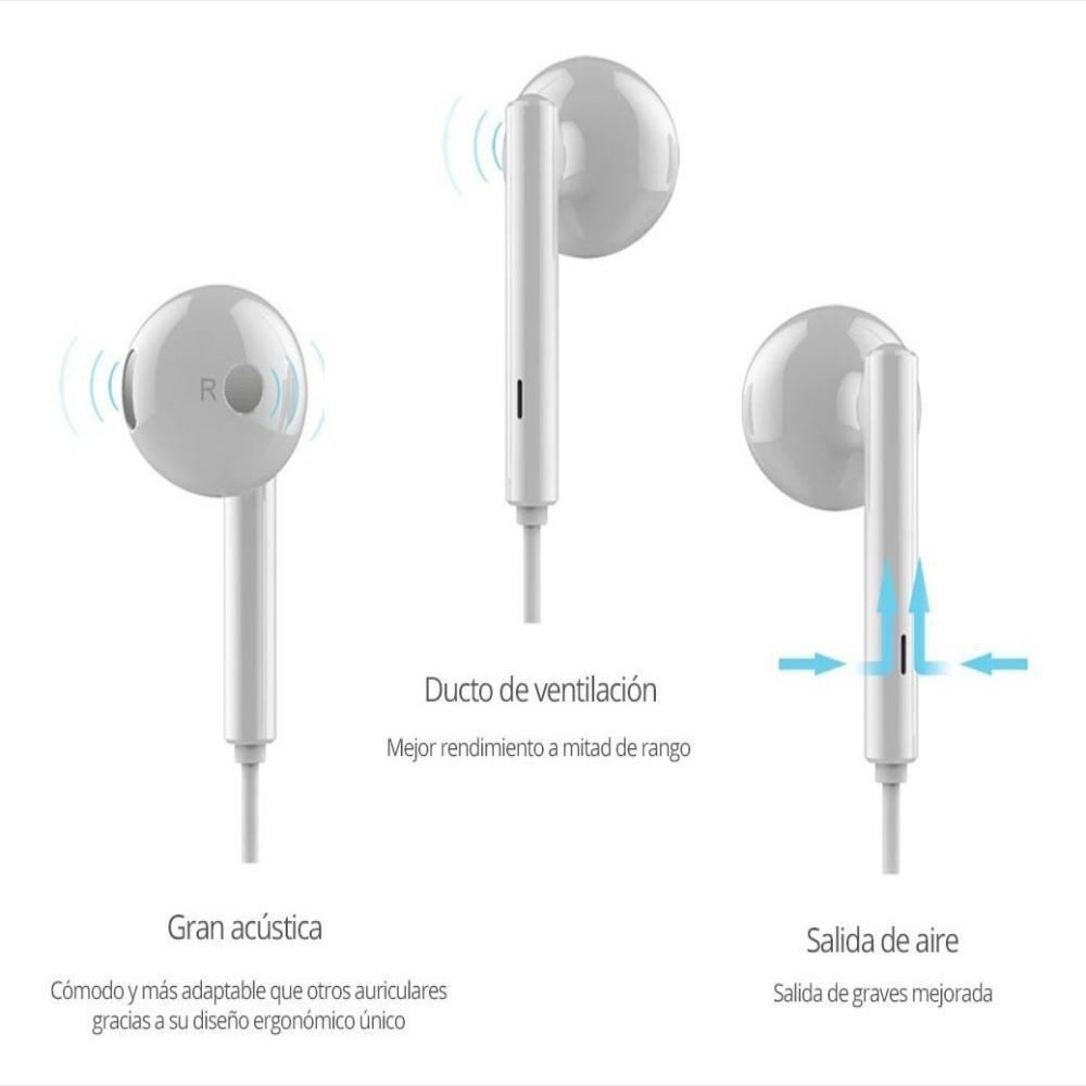 Audifonos Manos Libres Huawei Mate20 Lite P9 P10 Y Carulla