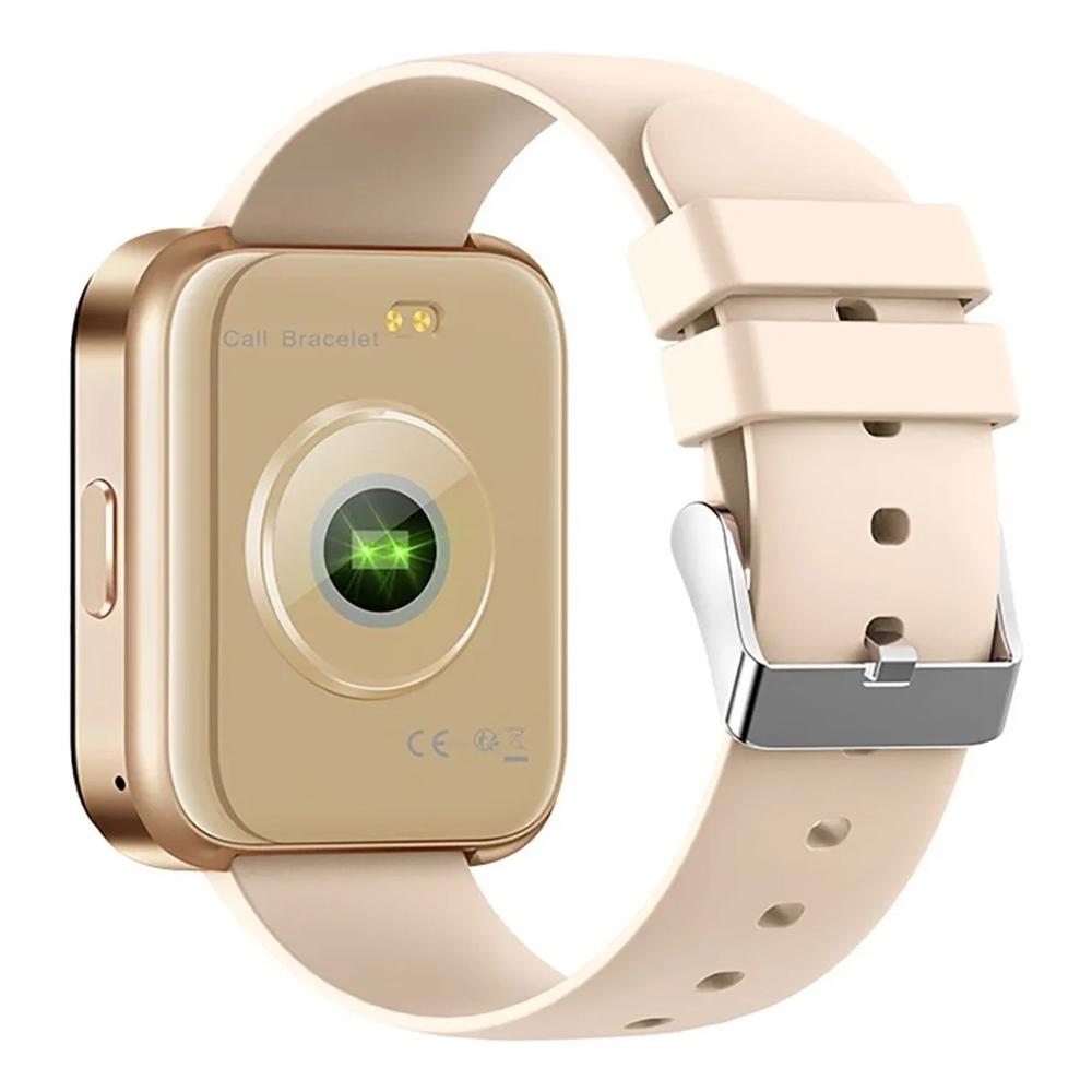 Reloj Inteligente Mujer Gold Smartwatch Llamadas Bluetooth