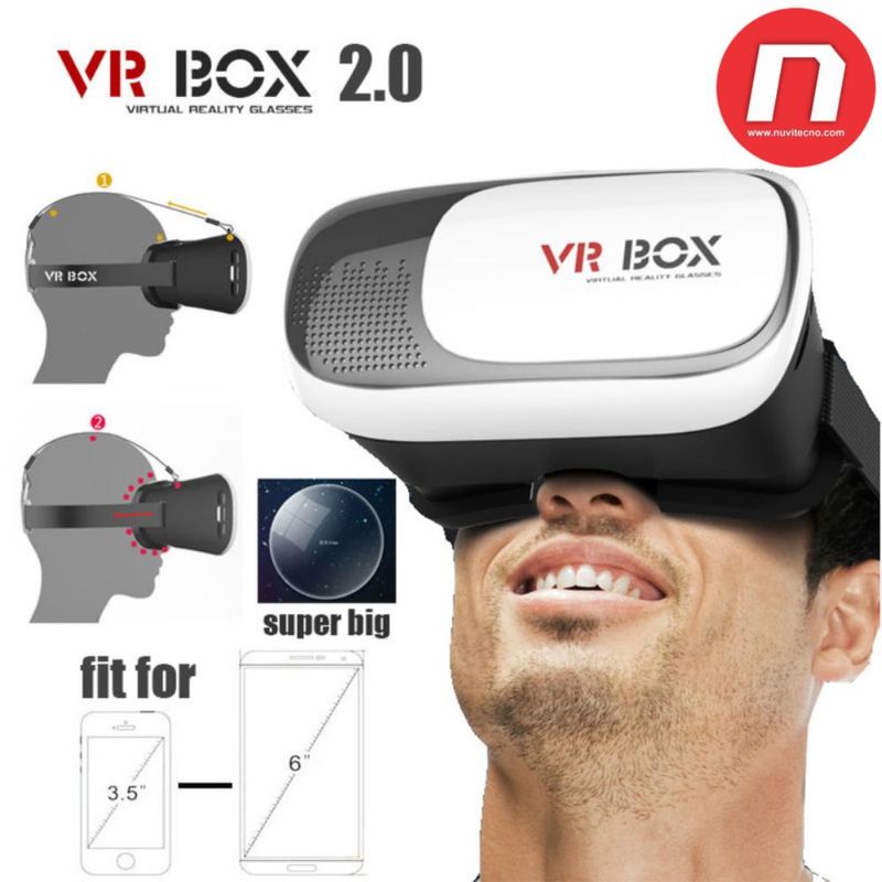 GAFAS 3D REALIDD VIRTUAL VR BOX - MAJOSALUD