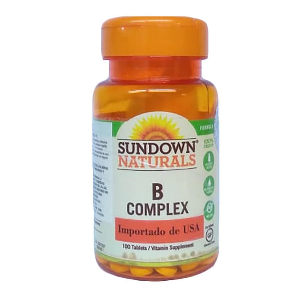 Complex B Tabletas SUNDOWN SIN REFER