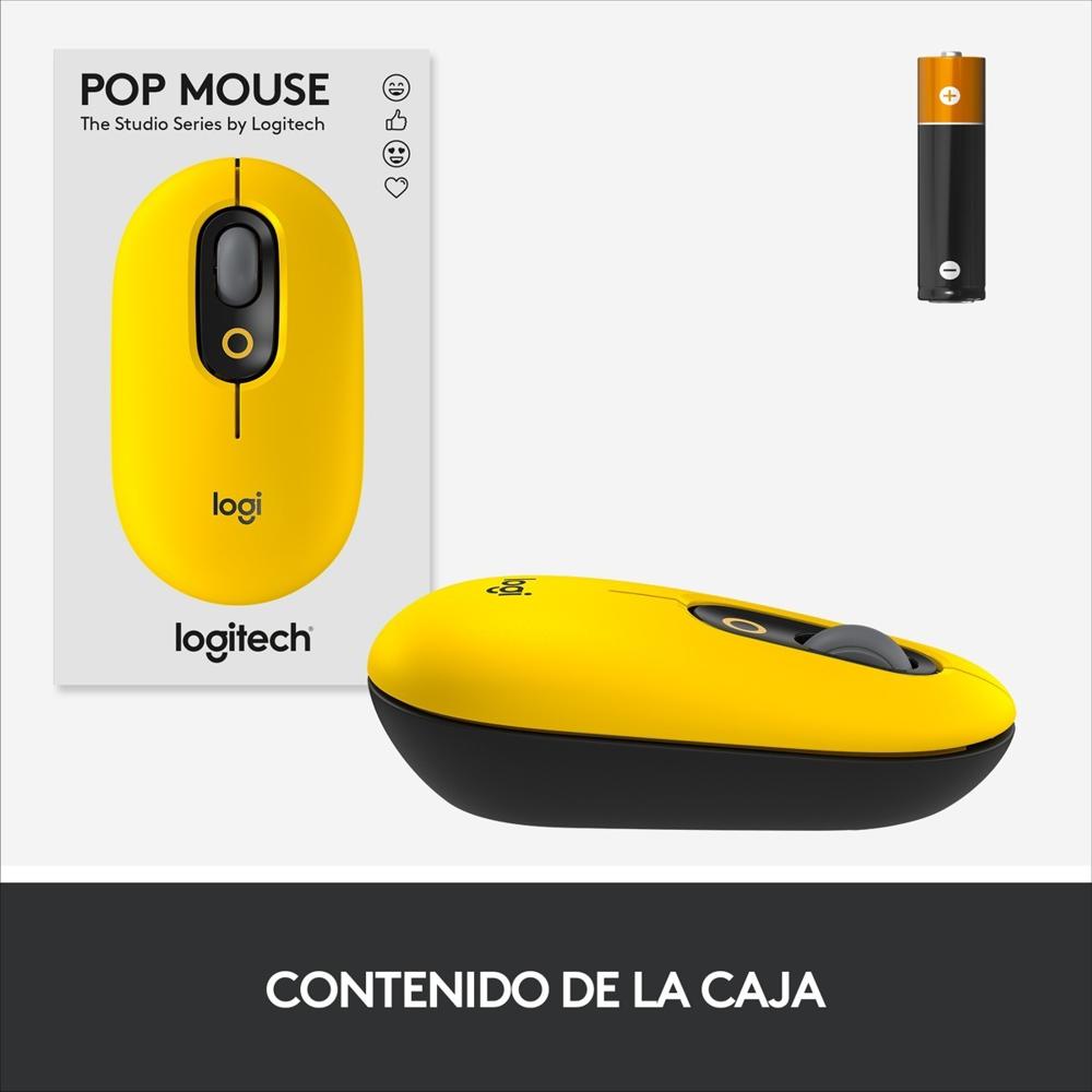Mouse Bluetooth Función Emojis Personalizable, Logitech Pop Blast img #5