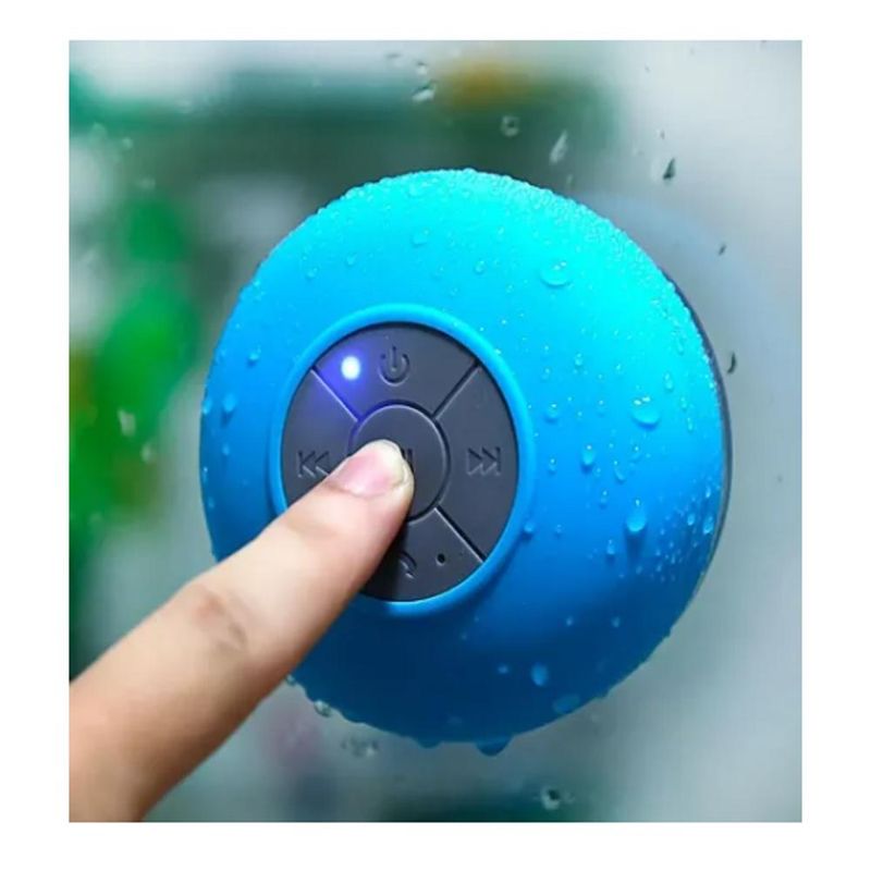 Altavoz para la Ducha Bluetooth Resistente al Agua Rosa ✓ · MaxMovil