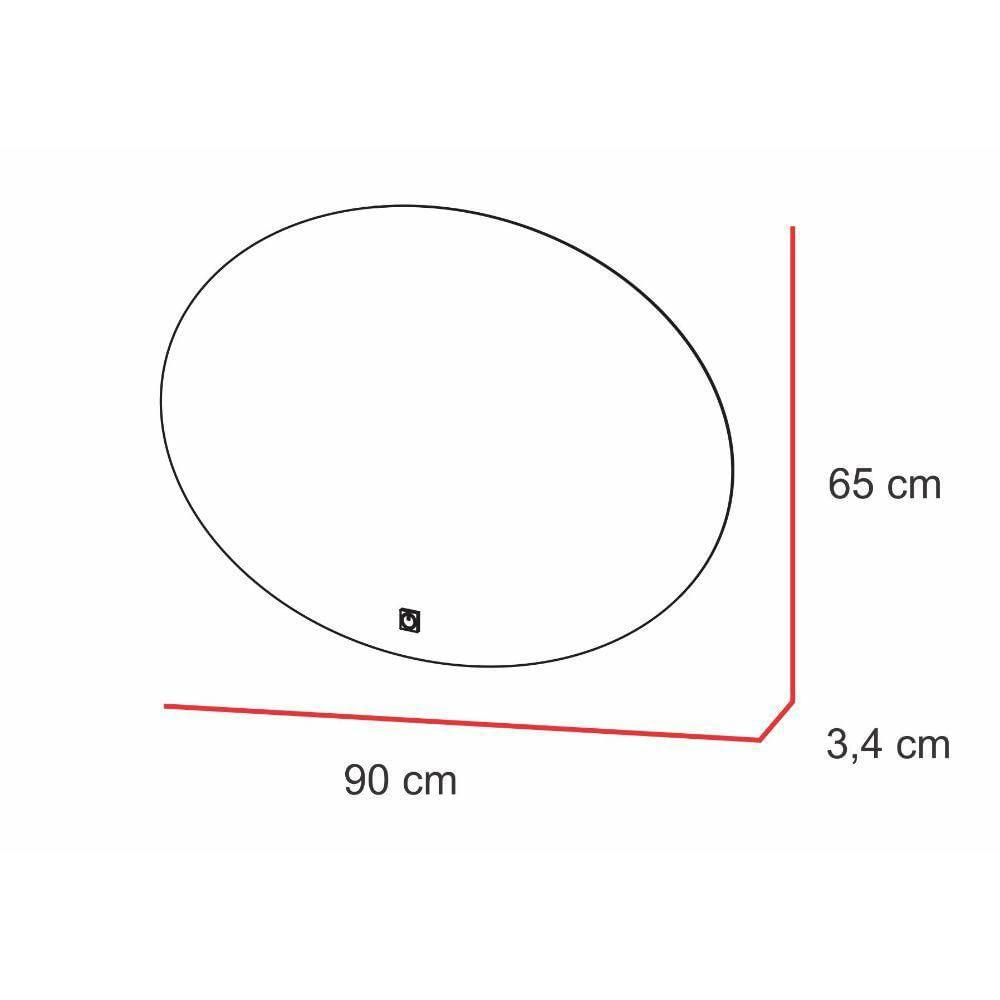 Espejo Oval Led+Touch img #5