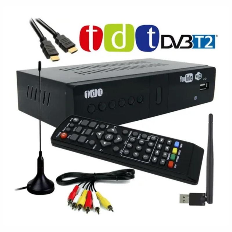 Decodificador Tdt Con Wifi Antena control - BeOn24