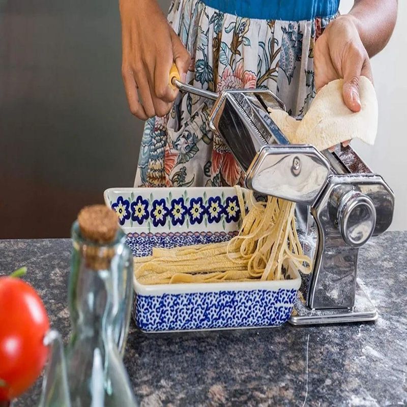 Maquina Para Hacer Pasta Manual Spaguetti 9 Niveles Espesor