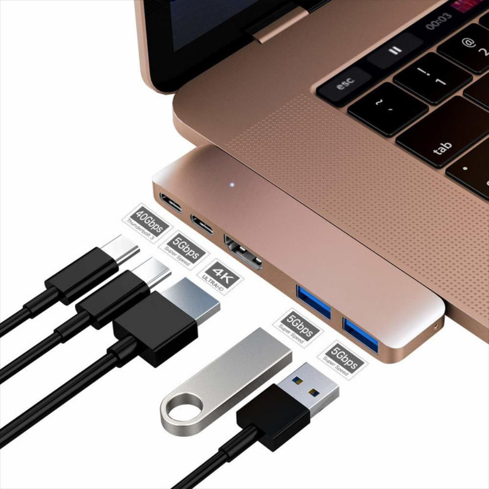 Permeabilidad Electrónico Económico Adaptador tipo hub USB C para MacBook Air 2018 - 2019 | Carulla